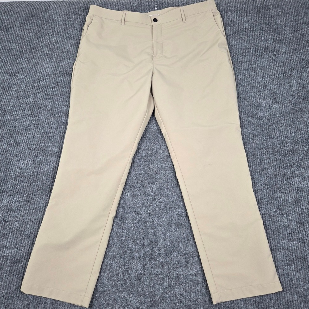 Banana Republic Mens Performance Tech‎ Pants Khaki Tan Ripstop 40x30 26232